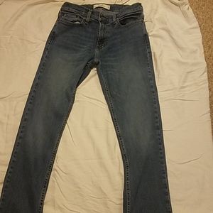 Hollister men's slim straight jeans.